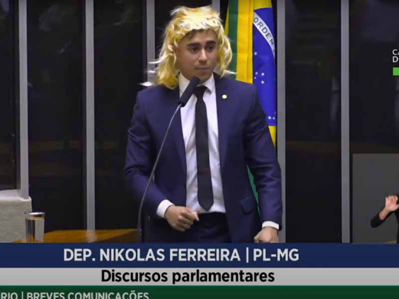 Deputados do PSOL, PDT e PSB pedem cassação de Nikolas Ferreira por suposta transfobia