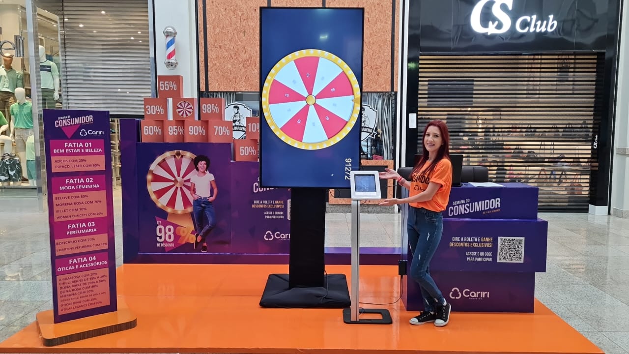 Semana do Consumidor leva descontos de até 98% às lojas do Cariri Shopping
