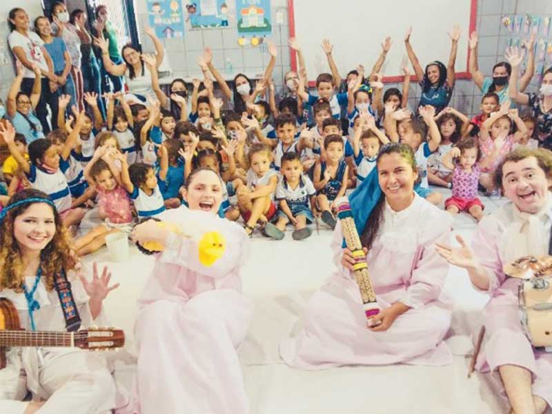 Secult Crato apoia projeto de Teatro para a primeira infância