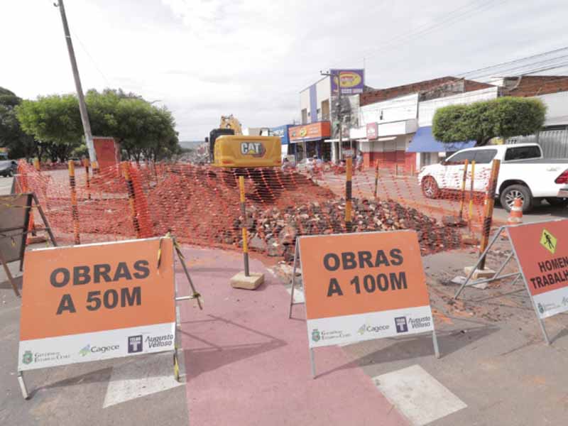 CAGECE interditará novas ruas e avenidas de Juazeiro