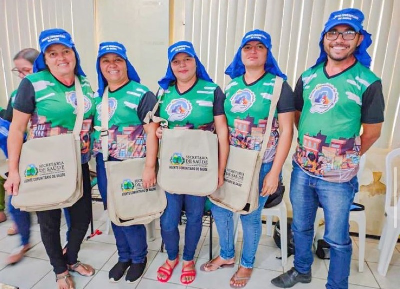 Farias Brito: agentes de saúde recebem novos kits de trabalho