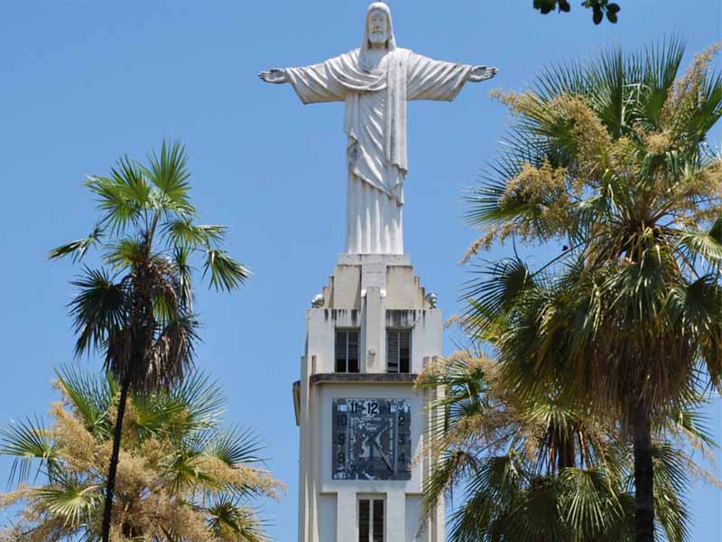Prefeitura do Crato restaura relógio histórico da Praça Francisco Sá; entrega será em junho