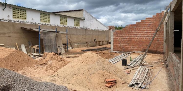Barbalha: obra do CEI das Malvinas se encontra em 40% de conclusão