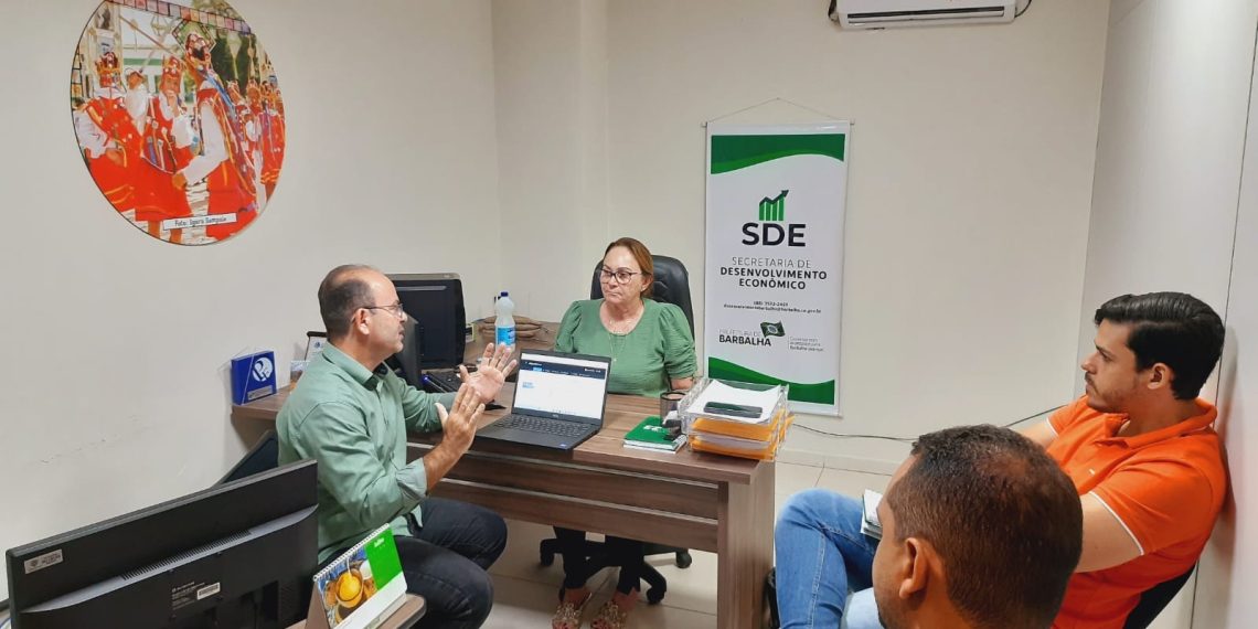 Secretaria de Desenvolvimento Econômico e Sebrae traçam planos para impulsionar o empreendedorismo em Barbalha