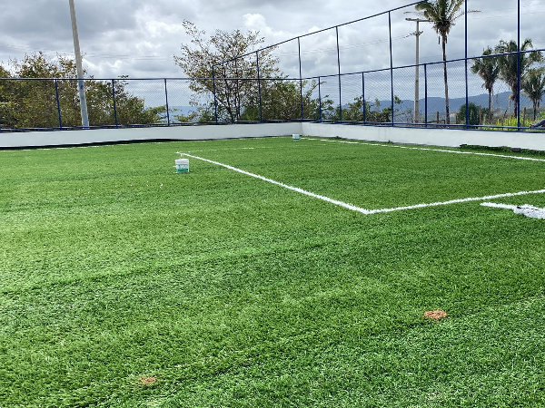 Mini Areninha de Santa Fé, em Crato, está em fase de conclusão