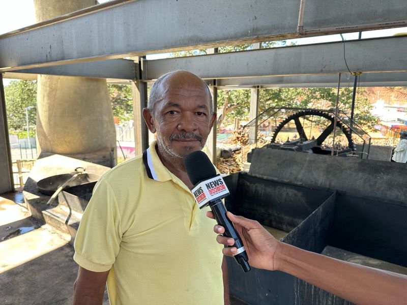 News Cariri visita o engenho de açúcar da Expocrato