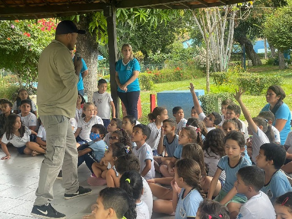 Secretaria de Saúde de Juazeiro do Norte realiza palestra sobre Aedes Aegypti para crianças