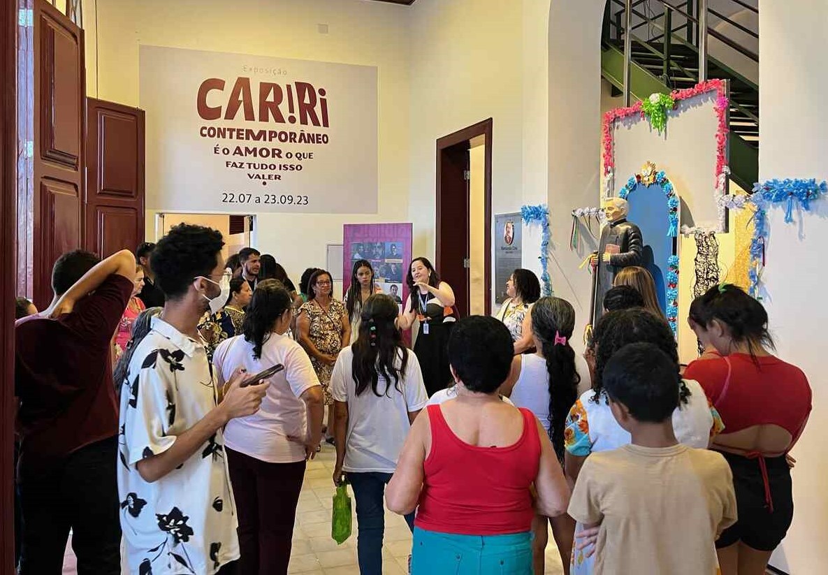 Exposição Cariri Contemporâneo segue em cartaz na Escola de Belas Artes Raimundo Cela em Sobral
