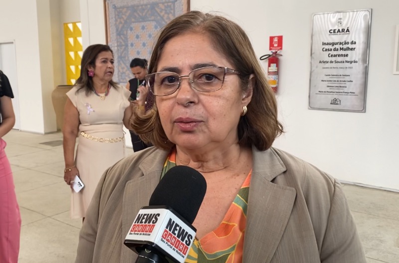 Ministra das Mulheres visita Casa da Mulher de Juazeiro do Norte