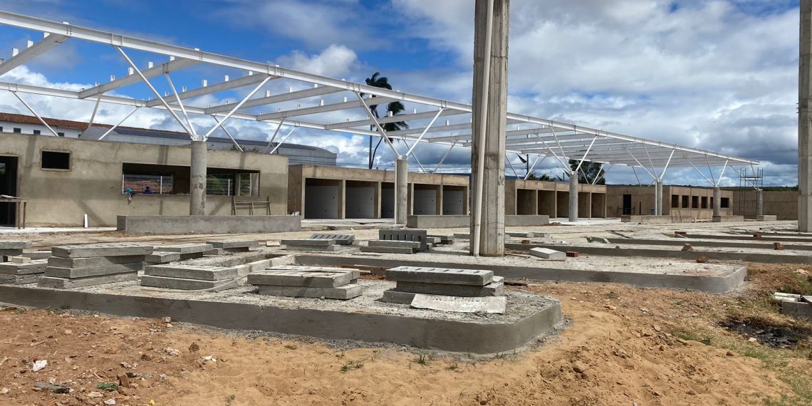 Obra de construção da rodoviária de Barbalha chega aos 60% de execução