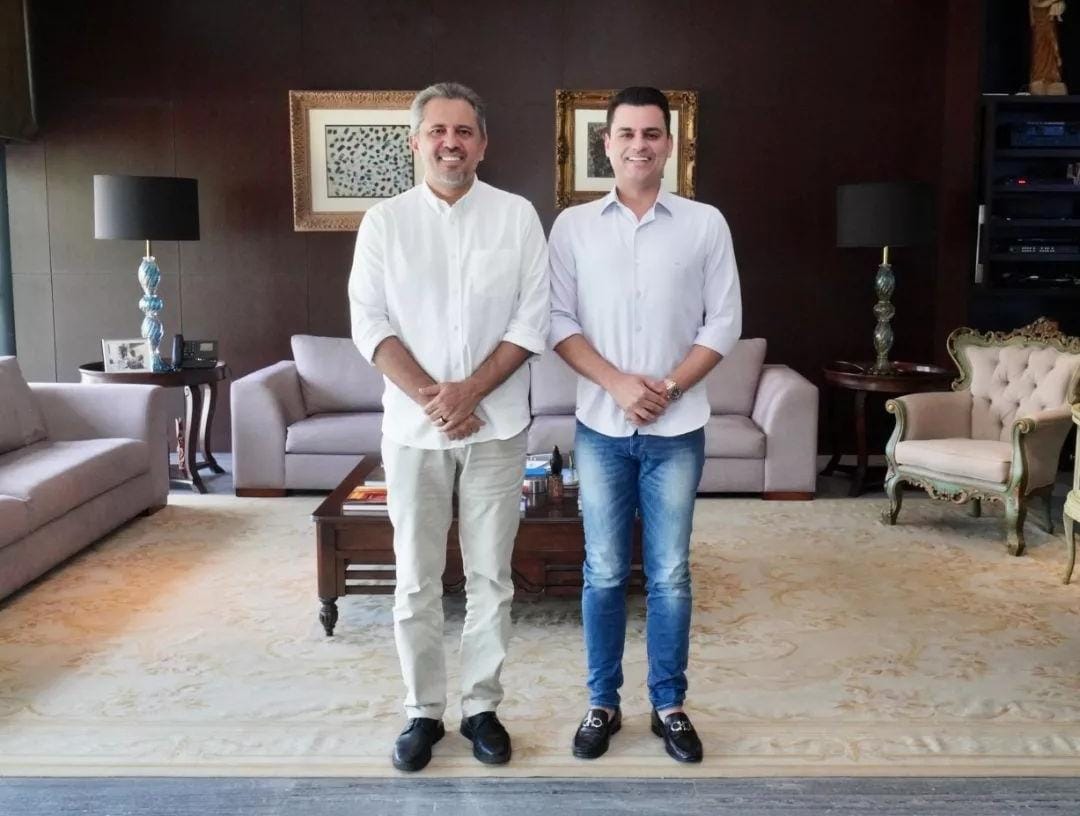 Deputado Yury do Paredão conversa com governador Elmano de Freitas sobre melhorias na área da saúde e investimentos para o Cariri