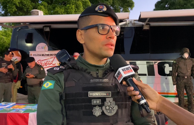 Polícia Militar realiza trabalho de segurança na romaria e serviços educacionais em Juazeiro do Norte