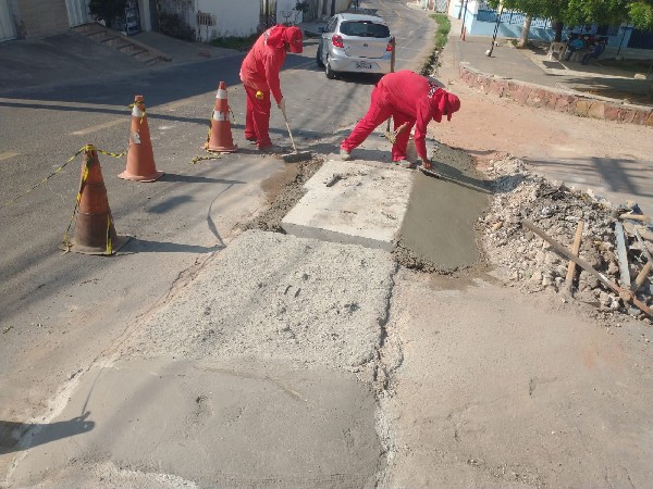 Prefeitura do Crato segue com serviços de manutenção viária em diversas localidades