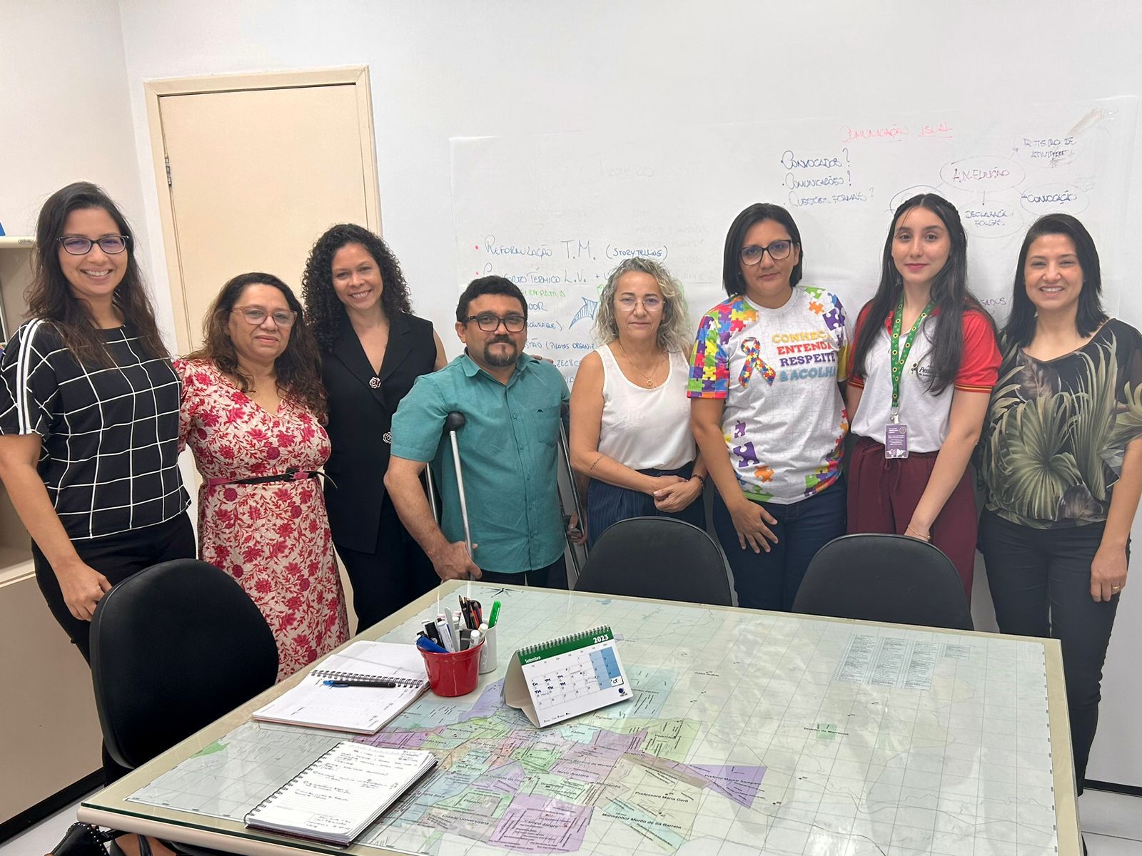 Inclusão e atendimento eleitoral aos autistas e pessoas com deficiência é tema de reunião na 28ª Zona de Juazeiro