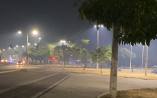 Cortina de fumaça cobre céus de Juazeiro do Norte e atinge vários bairros