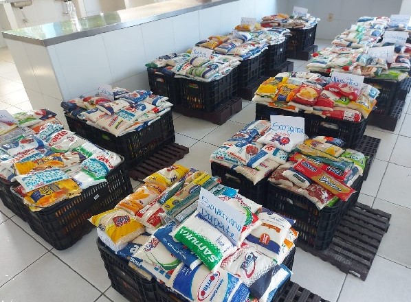 Em Juazeiro do Norte, Banco de Alimentos entrega mais de uma tonelada em doações