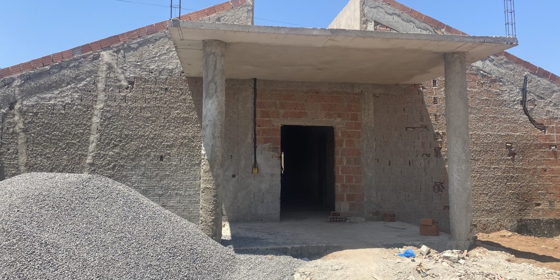 Em Barbalha, obra do CEI das Malvinas se encontra em 60% de conclusão