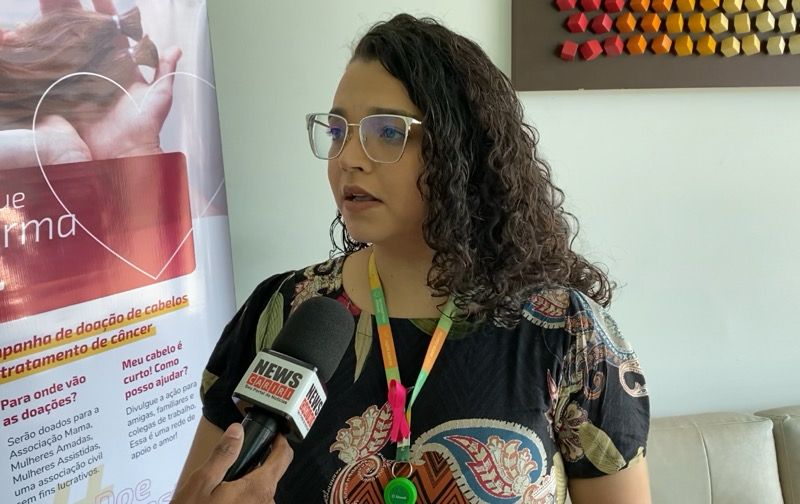 Sicredi Ceará realiza campanha de doação de mechas de cabelo para mulheres em tratamento contra o câncer