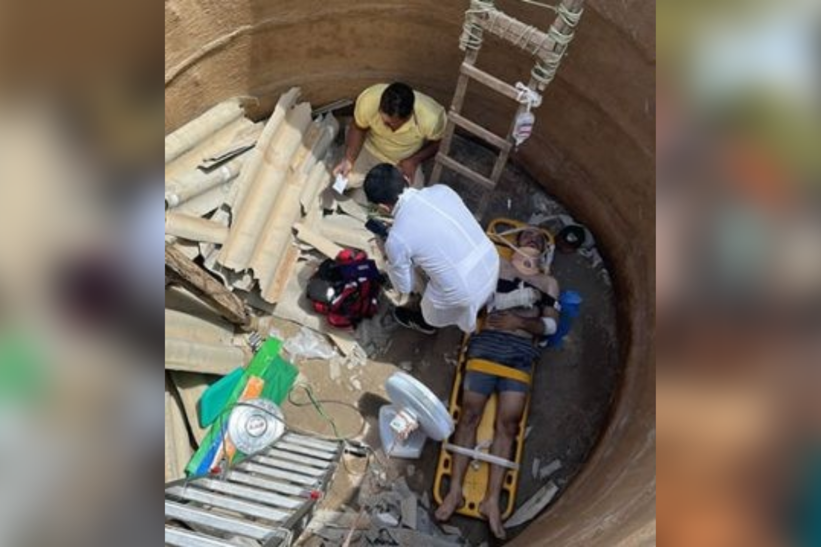 Homem cai em cisterna após manutenção do equipamento em Caririaçu