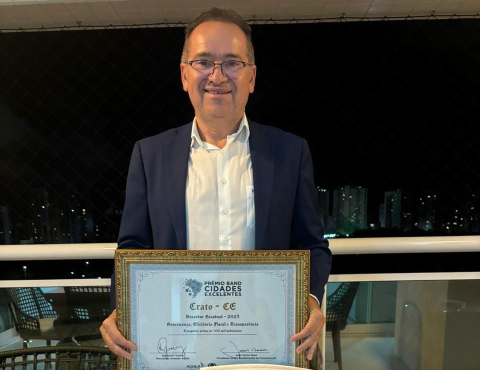 Gestão Zé Ailton é premiada por excelência em governança, transparência e eficiência