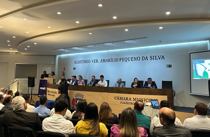 Ao vivo: acompanhe o encontro das escolas legislativas na Câmara de Juazeiro do Norte