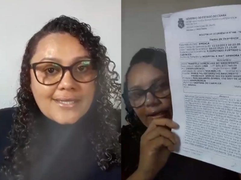 Exclusivo: enfermeira diz ter sido ofendida por marido de paciente morta em Santana do Cariri após queimadura