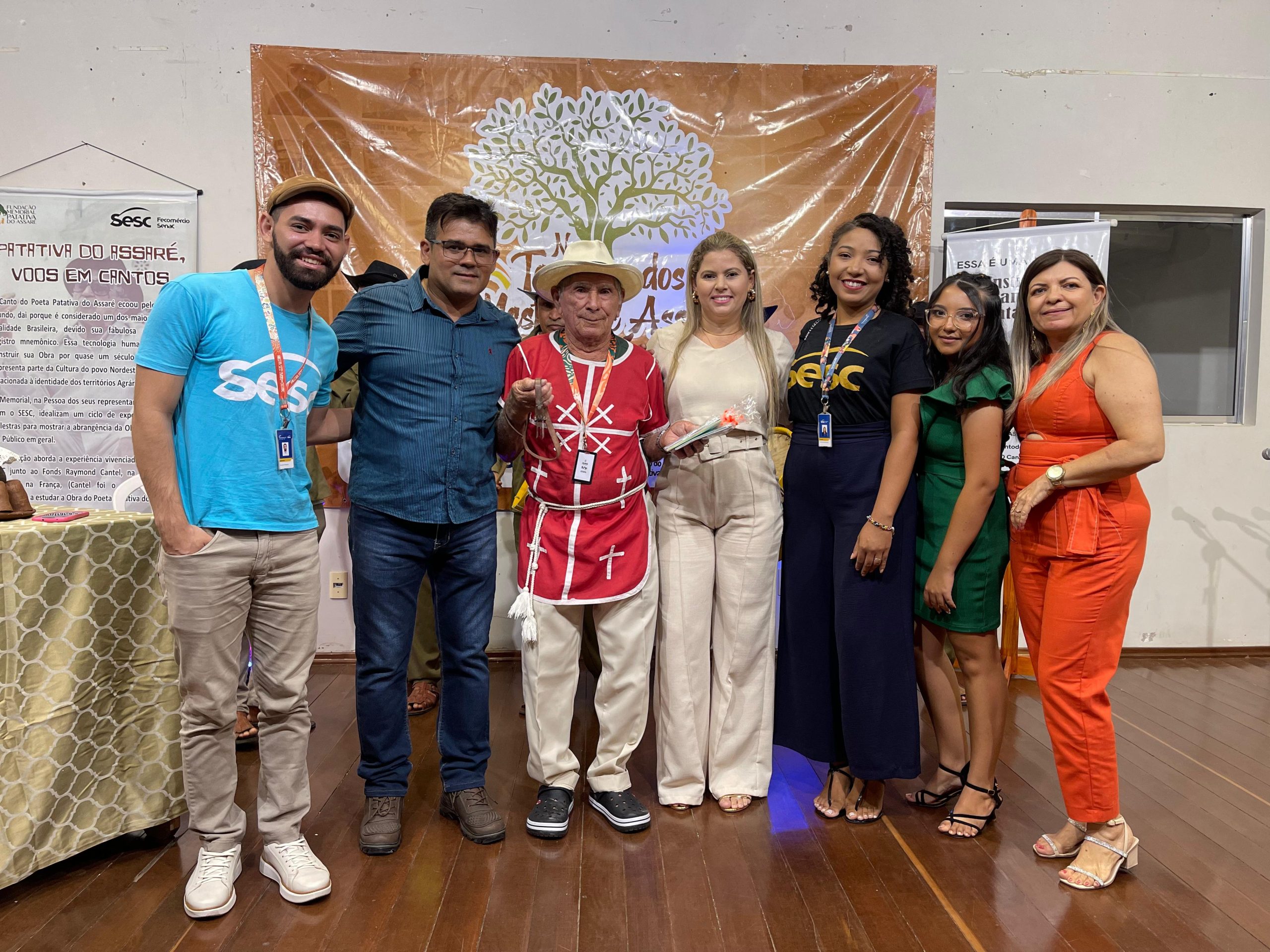 Projeto “No Terreiro dos Mestres” realiza culminância de homenagem aos fazedores culturais de Assaré