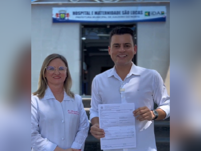 Deputado Yury do Paredão destina mais de R$ 1 milhão para UTI neonatal do Hospital São Lucas