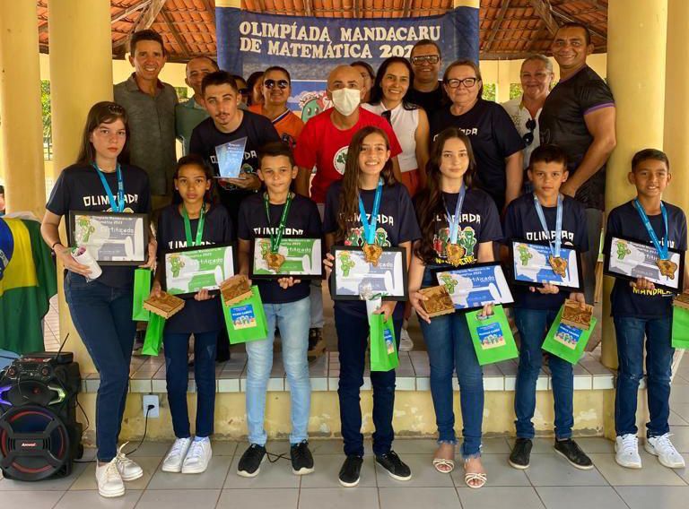 Cerimônia de Premiação da Olimpíada Mandacaru de Matemática 2023 ganha destaque na Escola Maria Virgem da Silva em Potengi