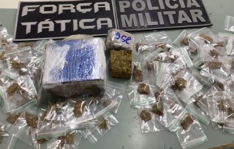 Durante “Operação Dueto da Paz”, Polícia Militar prende suspeito de tráfico de drogas em Canindé