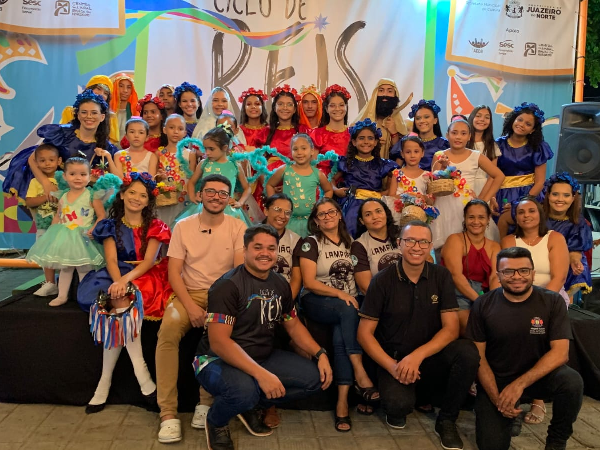 Grupo da cidade de Várzea Alegre participa de encerramento do Ciclo de Reis