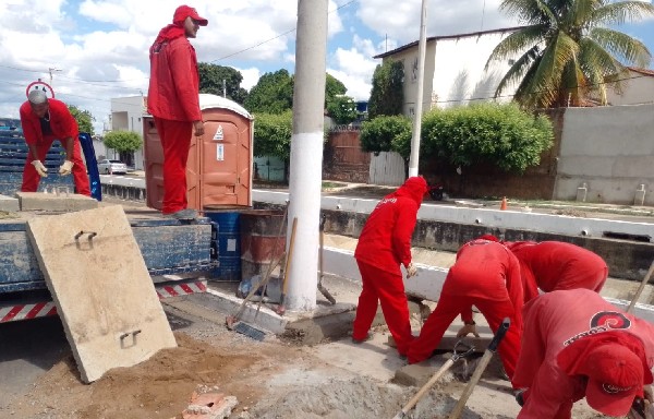 Com as chuvas, Prefeitura do Crato intensifica os trabalhos de manutenção viária
