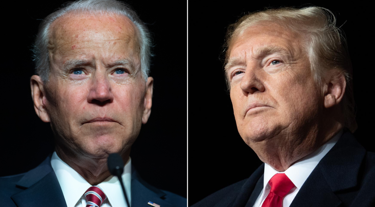 Biden diz que está “claro” que Trump será o candidato indicado pelo Partido Republicano
