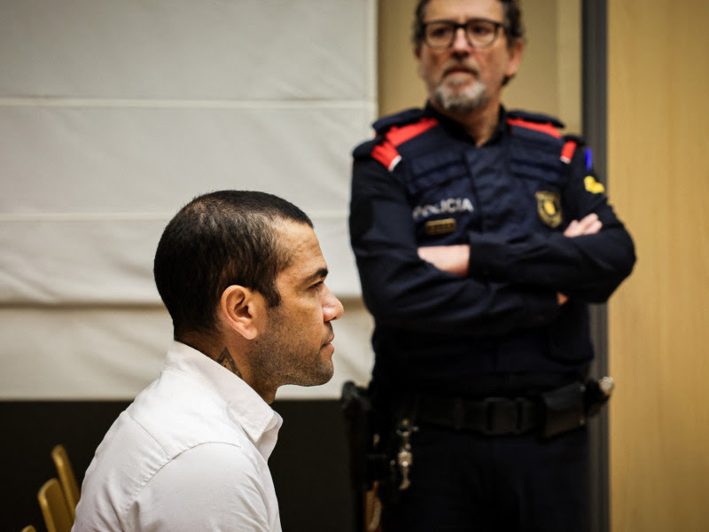 Chega ao final julgamento de Daniel Alves
