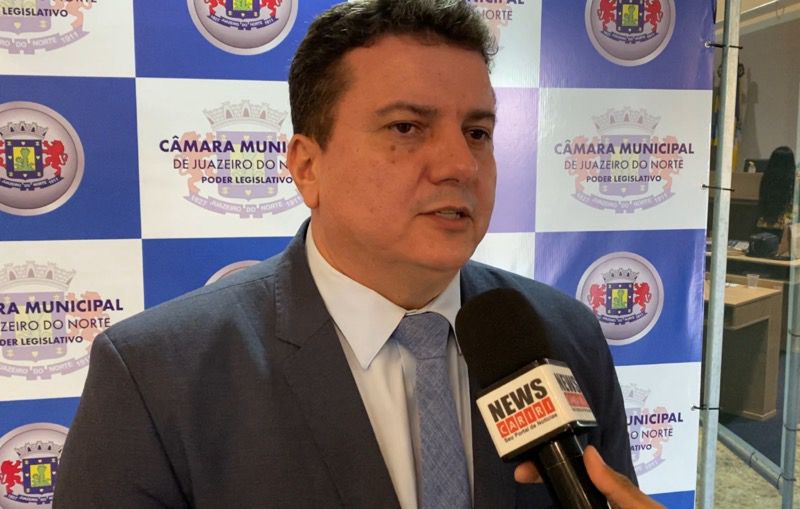 Vídeo: presidente Capitão Vieira fala sobre reabertura dos trabalhos e da inauguração da sala de imprensa na Câmara de Juazeiro