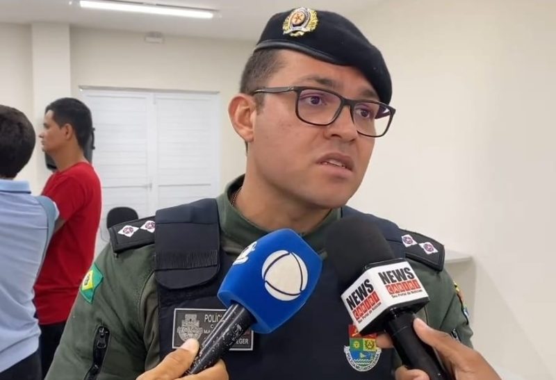 Vídeo: capitão Marcos Paulo destaca organização da segurança e proibição de garrafas de vidro no Carnaval do Crato