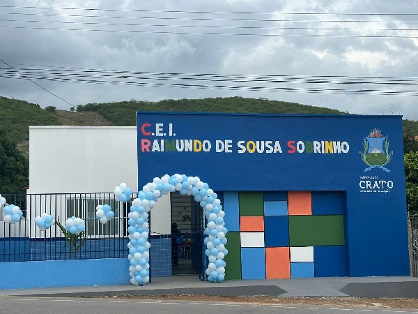Educação do Crato reinaugura CEI em Dom Quintino
