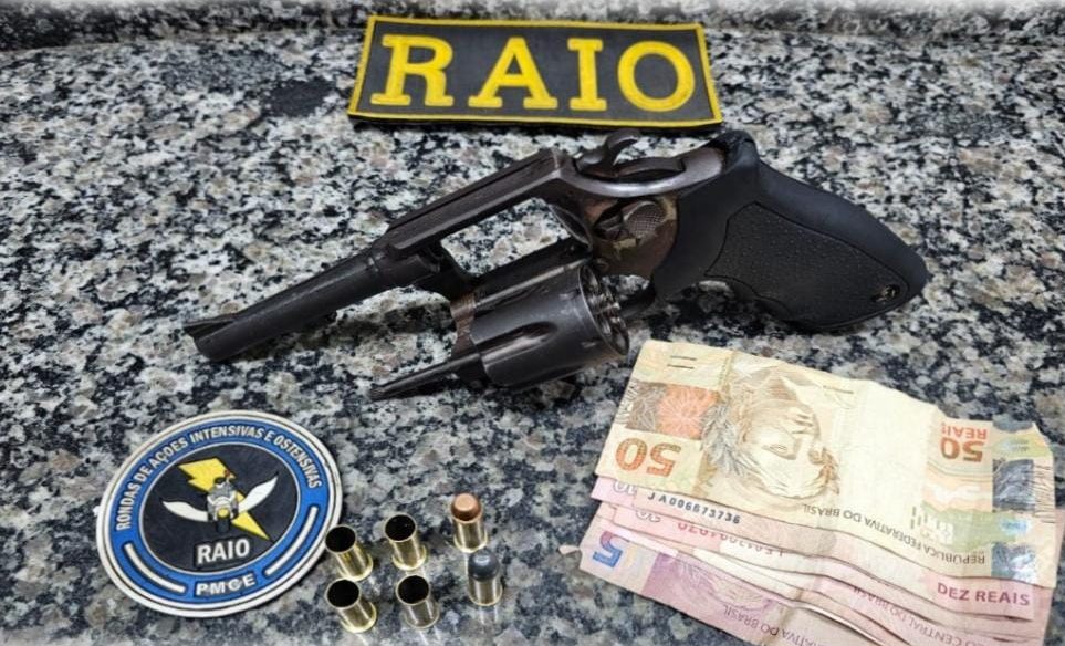 Dois homens são presos por porte ilegal e disparo de arma de fogo em Crato