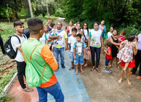Juazeiro do Norte: crianças de escolas públicas e do Criança Feliz participam de trilha ecológica