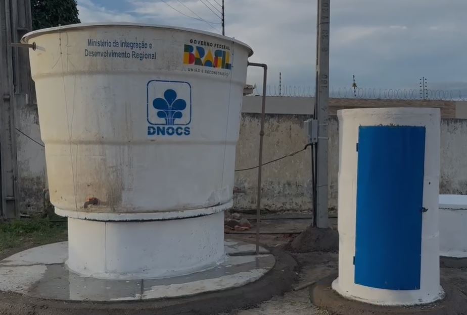 Hospital Municipal de Potengi recebe poço artesiano para garantir água potável e encanada
