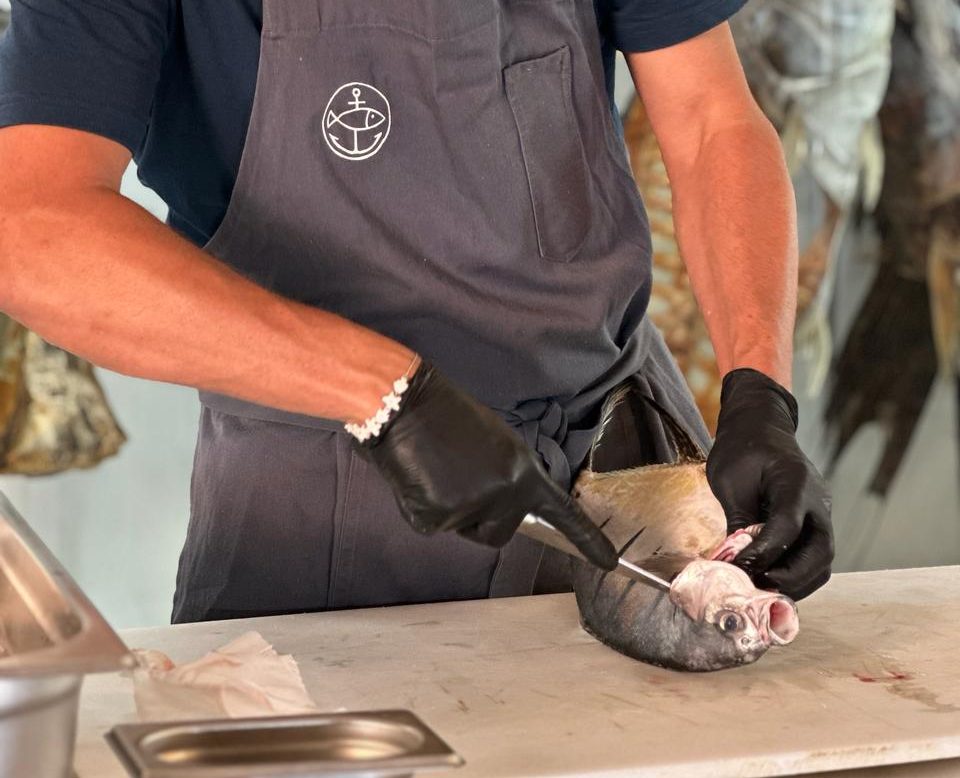 Escola de Gastronomia Social realiza aula gratuita sobre técnicas de manejo de pescados