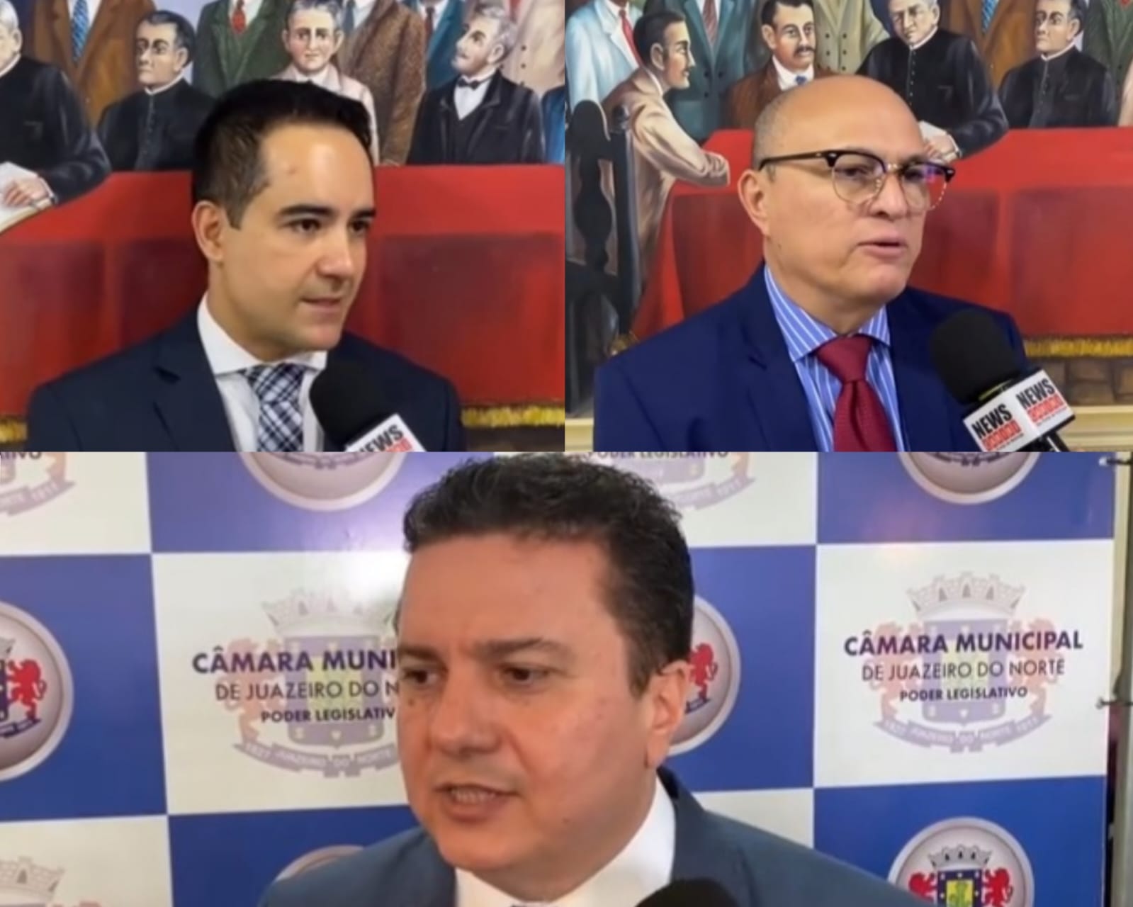 Câmara de Juazeiro do Norte acolhe audiência do TRE-CE e concede títulos de cidadania a membros do poder judiciário