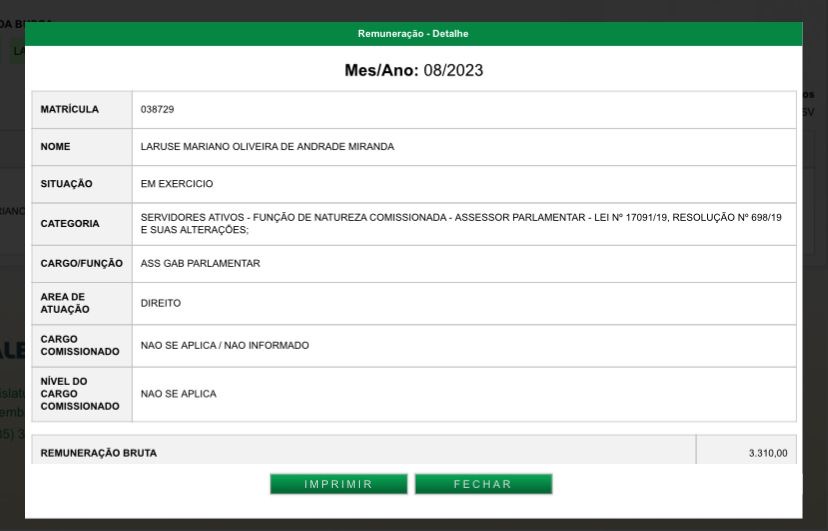 Vereador de Campos Sales que critica nepotismo tem esposa ocupando cargo na Alece