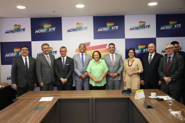 Em Brasília, governadoras e governadores do Nordeste participam de reunião e reforçam pacto por equilíbrio fiscal da região