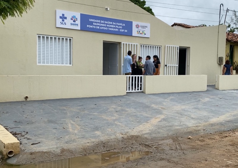 Prefeitura de Juazeiro reinaugura ponto da Umidade de Saúde no sítio Taquari com cuidados primários e odontológicos