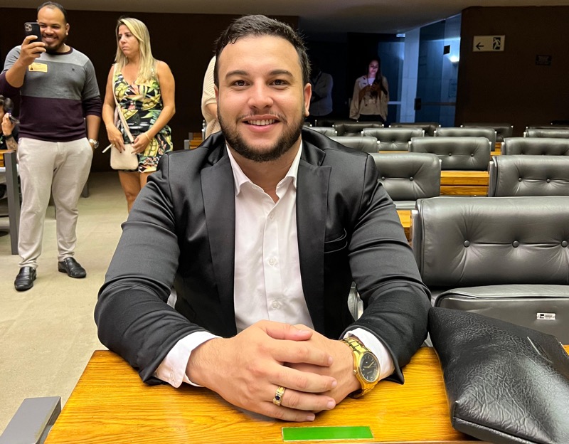 Vereador de Aurora, Wesley Leite cumpre agenda em Brasília em busca de avanços para o município