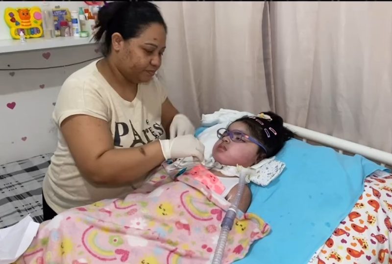 Vídeo: em Crato, família pede ajuda no tratamento de criança com AME no quadro “News Solidário”