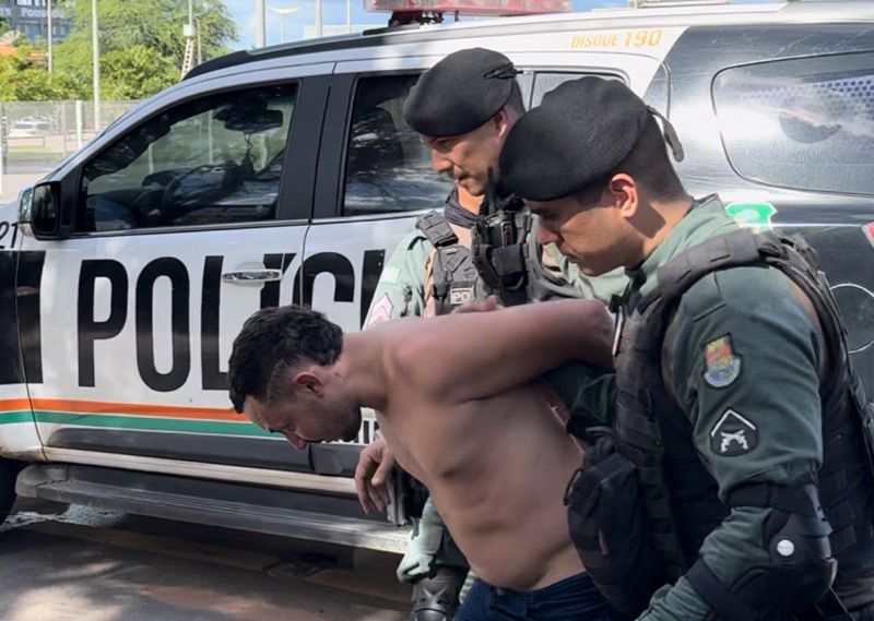 AO VIVO: Polícia Militar prende suspeito de participar do latrocínio contra agente de saúde em Juazeiro do Norte