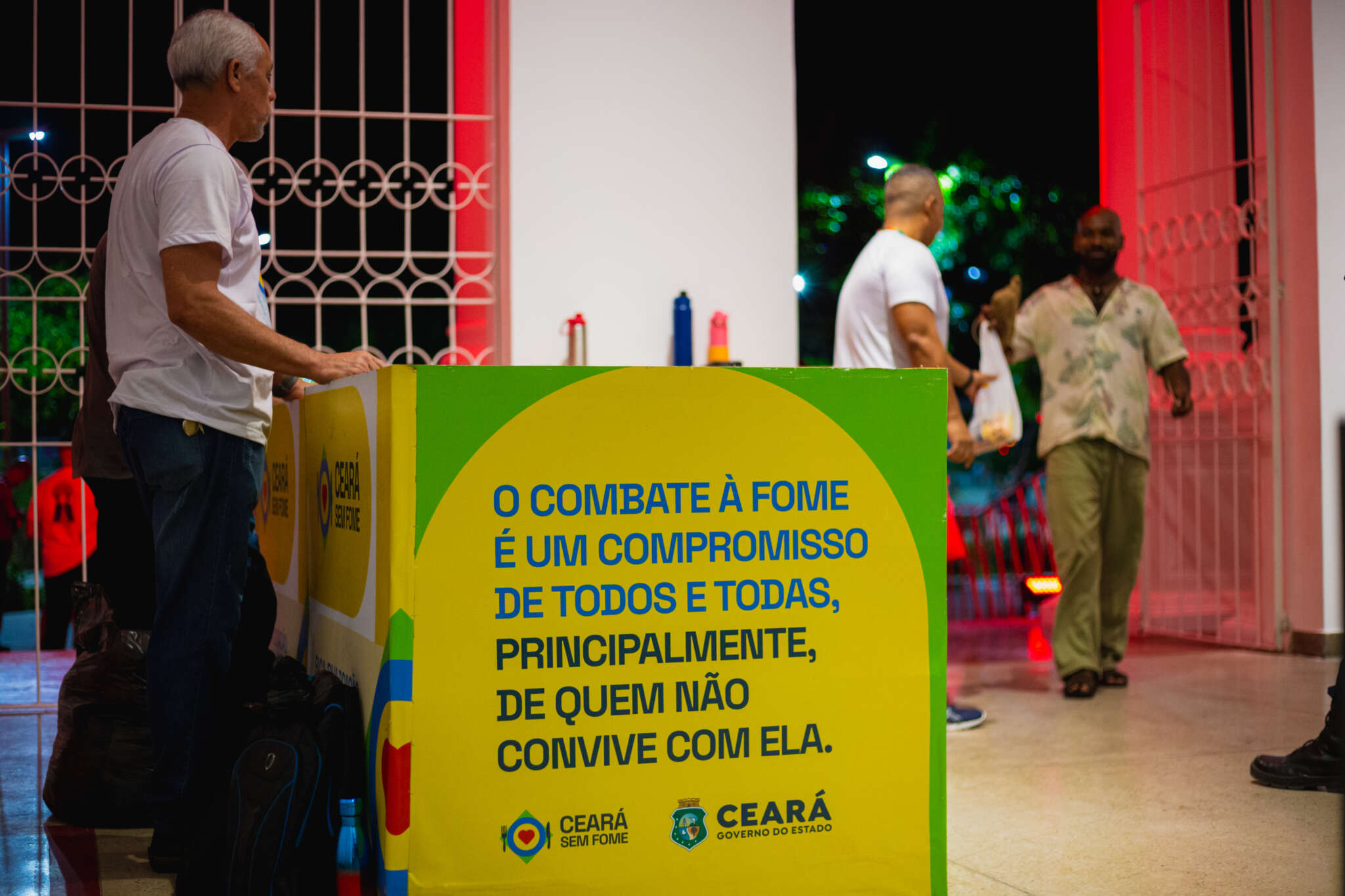 Campanha Ingresso Solidário arrecada mais de 10 toneladas de alimentos para o Programa Ceará Sem Fome