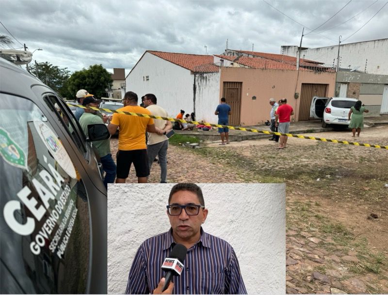 AO VIVO: suplente de vereador Erasmo Morais é assassinado a tiros na cidade do Crato